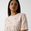 GUESS SILVY 4G SS CN T-SHIRT