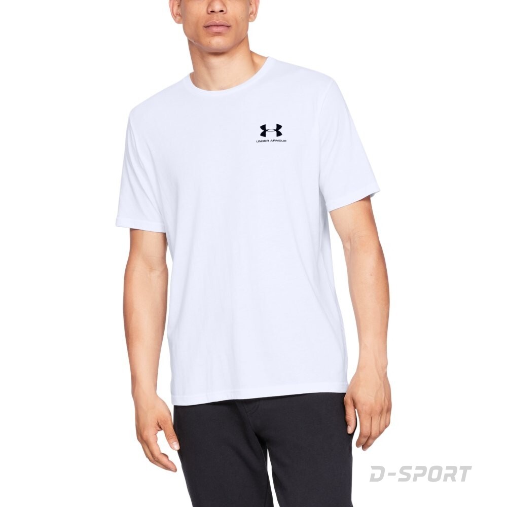 UNDER ARMOUR UA M SPORTSTYLE LC SS-WHT