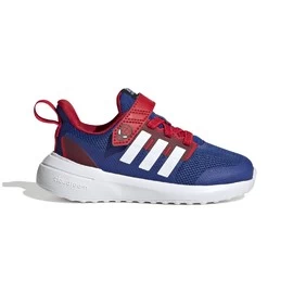 adidas x Marvel FortaRun 2.0 Spider-Man Cloudfoam Elastic Lace Top Strap Shoes