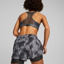 Puma RUN 4KEEPS MID IMPACT AOP BRA