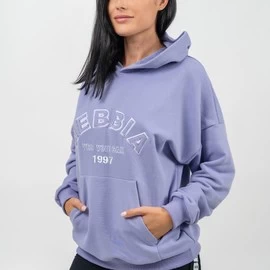 Nebbia Branded Oversized Hoodie GYM RAT