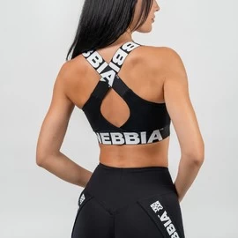 Nebbia Medium-Support Criss Cross Sports Bra ICONIC