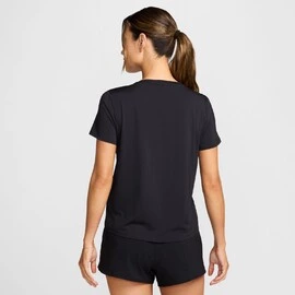 Nike One Womens Dri-FIT Short-Sleeve Graphic Running Top