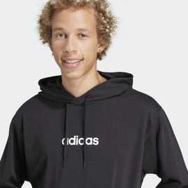 adidas ESSENTIALS LINEAR FRENCH TERRY HOODIE