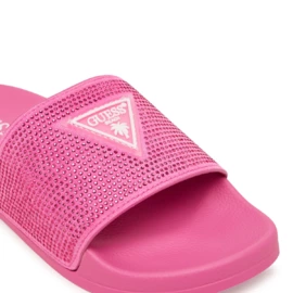 GUESS BEACH SLIPPERS W/ RHINESTONES