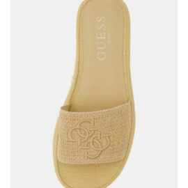 GUESS TEXTURED RAFFIA SANDAL