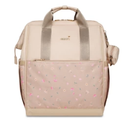 Vuch Eloa Flowers Beige Backpack
