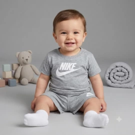 NIKE CLUB TEE AND SHORT SET