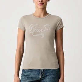 GUESS AMALIA CN SS T-SHIRT